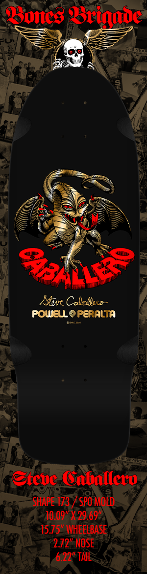 Bones Brigade "Steve Caballero" Series 16 Reissue Skateboard Deck