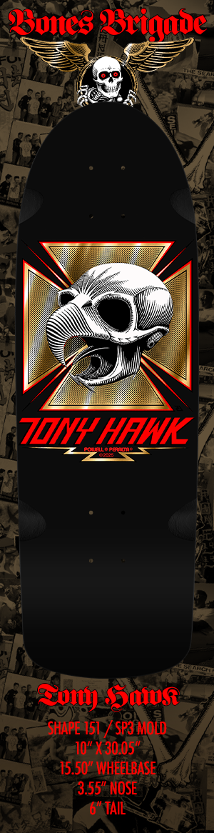 Bones Brigade "Tony Hawk" Series 16 Reissue Skateboard Deck