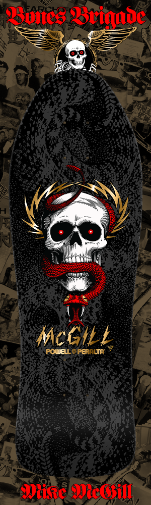 Bones Brigade "Mike McGill" Series 16 Reissue Skateboard Deck