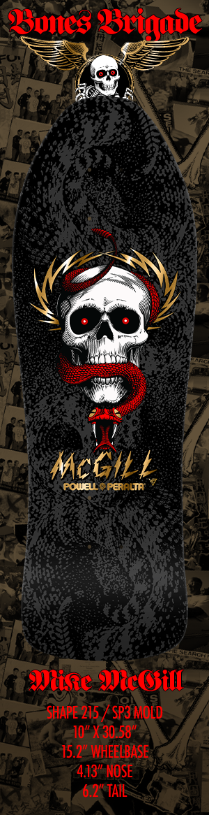 Bones Brigade "Mike McGill" Series 16 Reissue Skateboard Deck