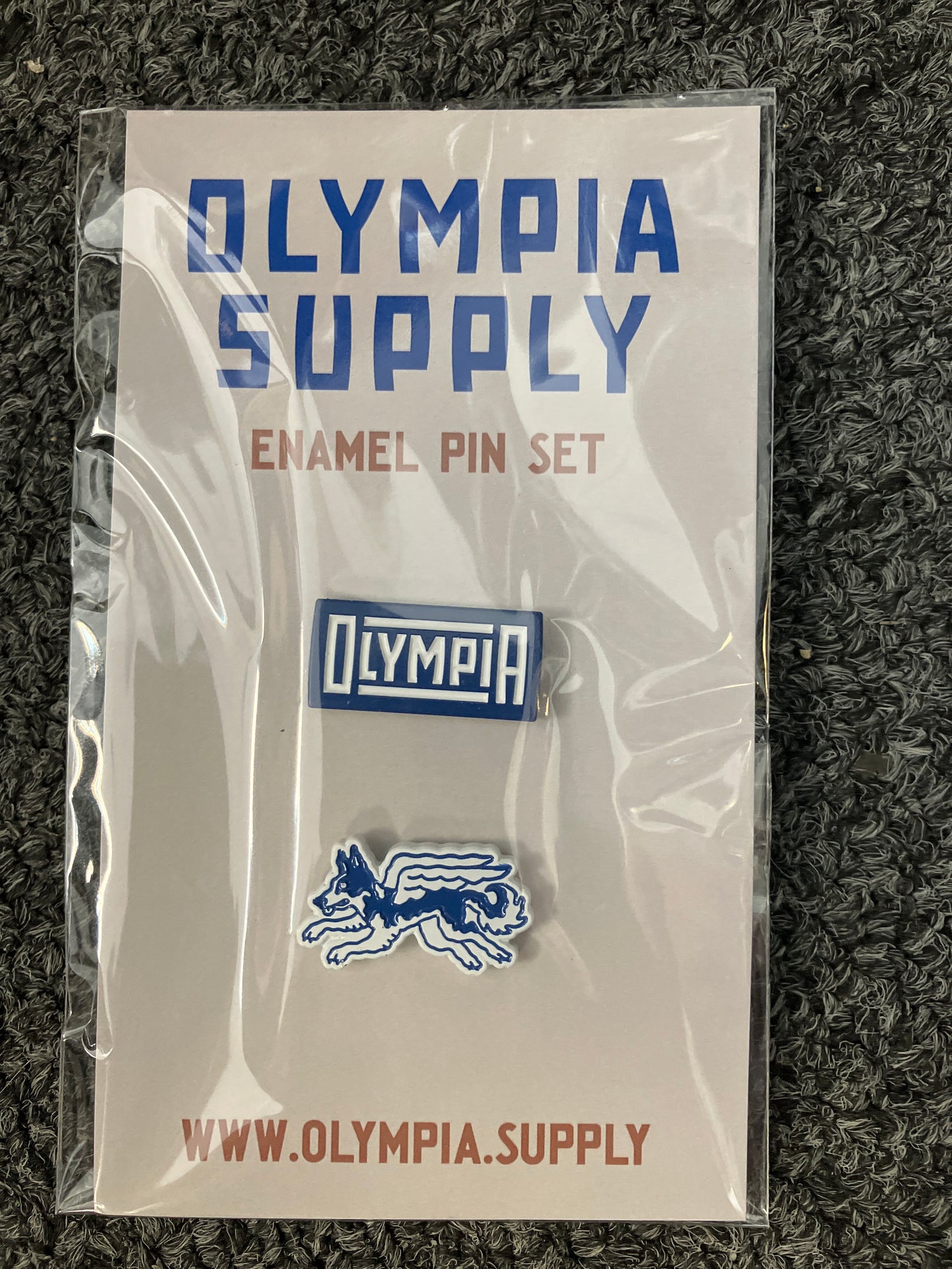 Olympia Enamel Pin Set