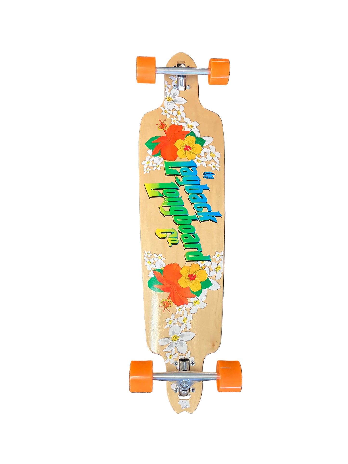 Layback complete longboard skateboard drop thur bamboo 41”