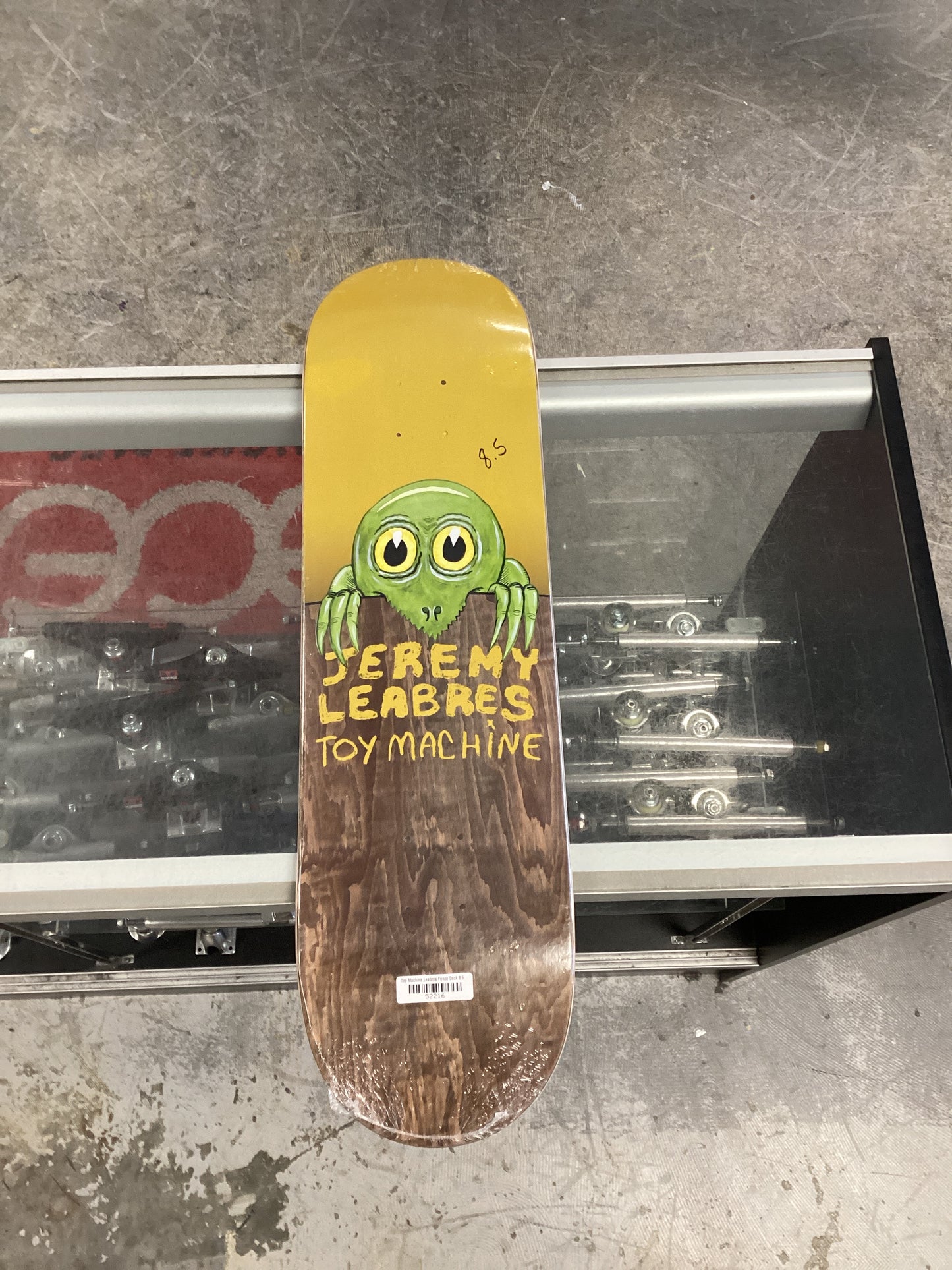 Toy Machine Leabres Fence Deck 8.5