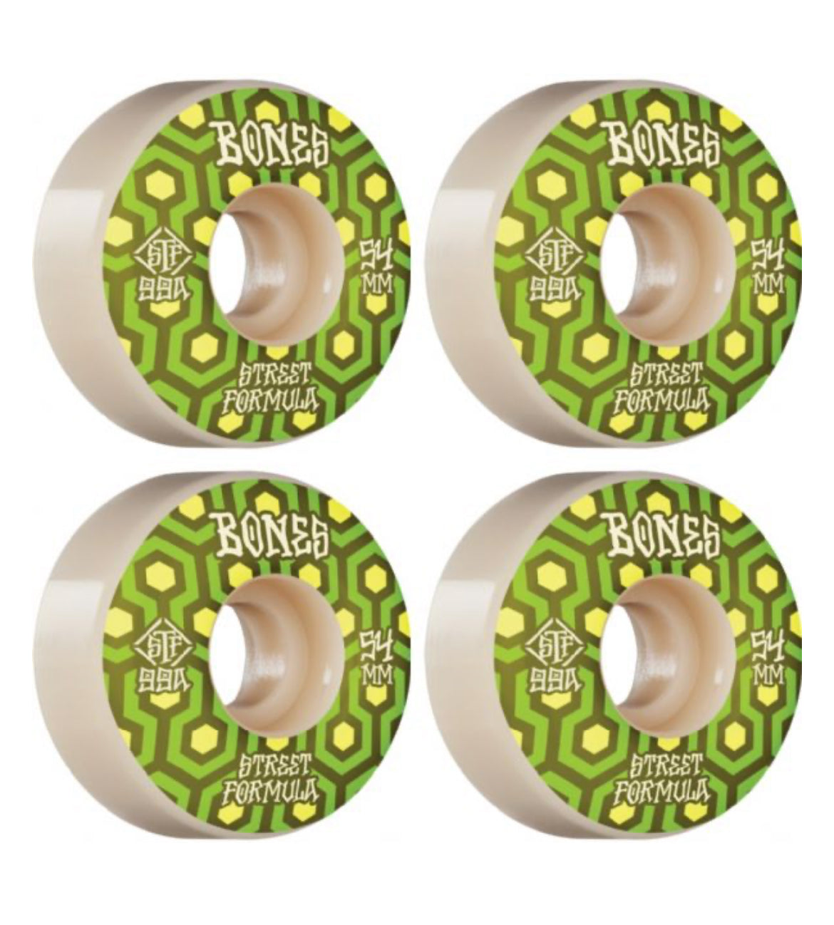 Bones STF V1 Retros 54mm 99A Wheels