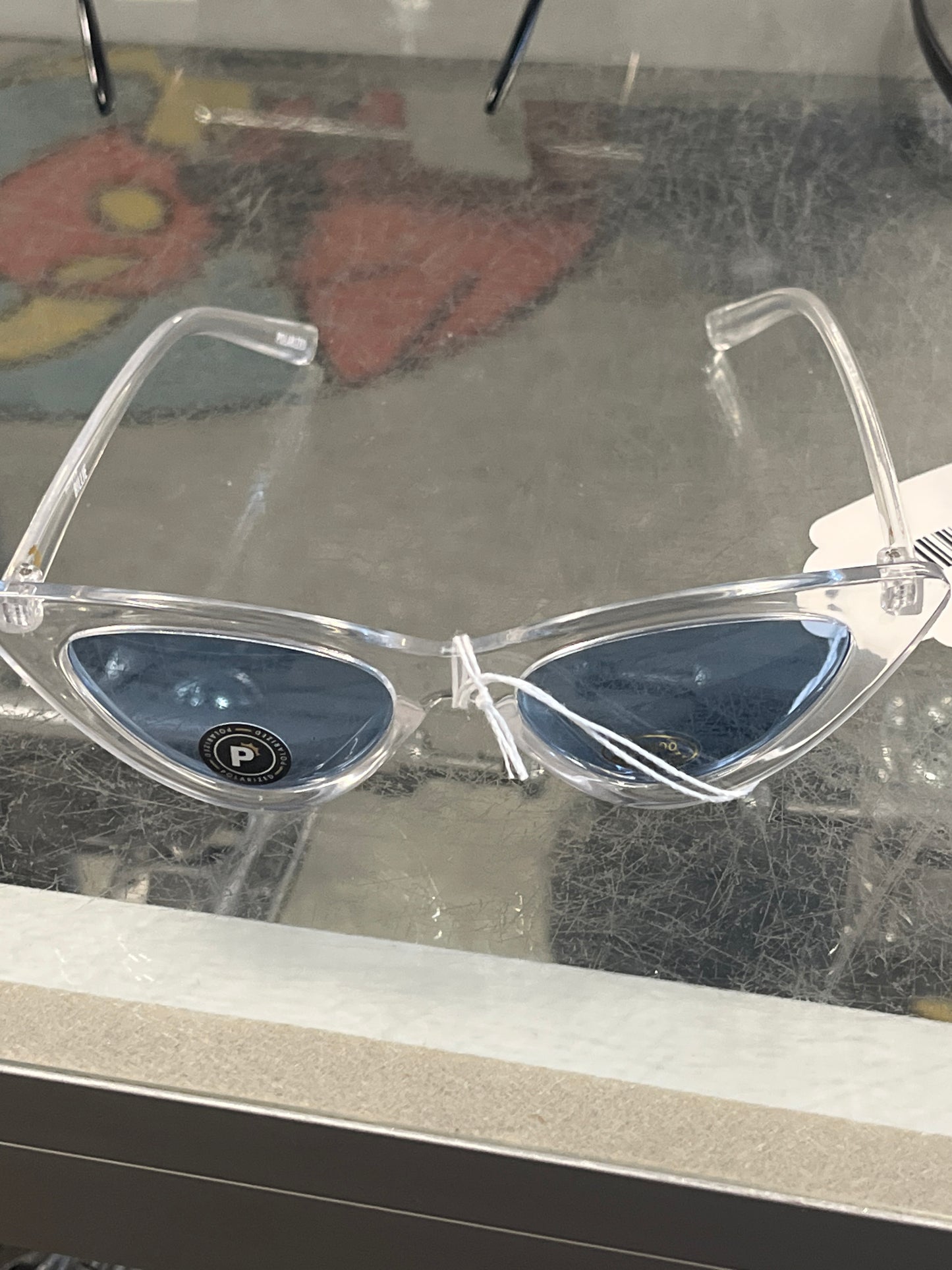 Sun Haters Billie Clear/Blue Sunglasses