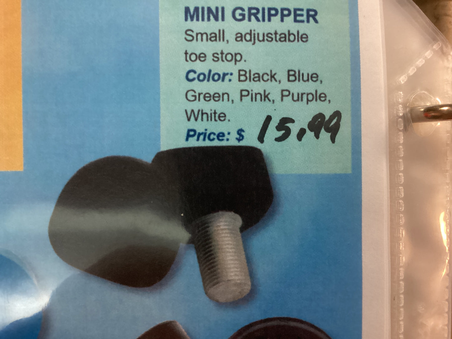 Sure Grip Mini Gripper toe stops for roller skates