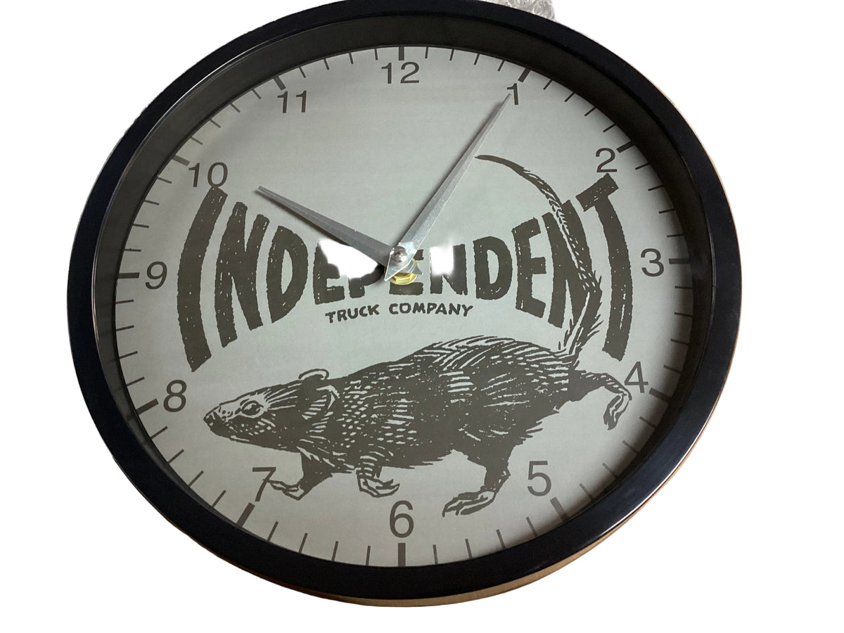 Independent Truck Co. Rat Race Clock Black/Parchment