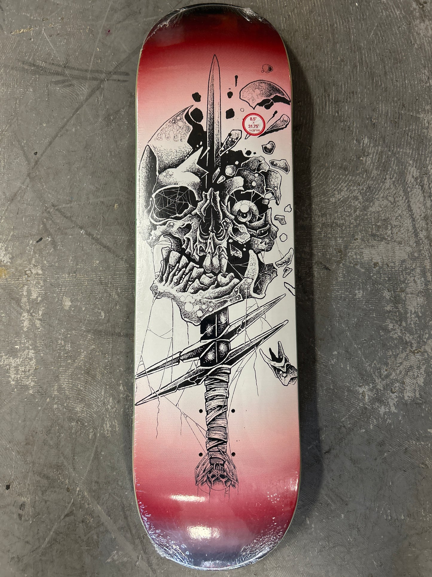 Death Wish 8.5 Pedro Delfino Whiplash Deck