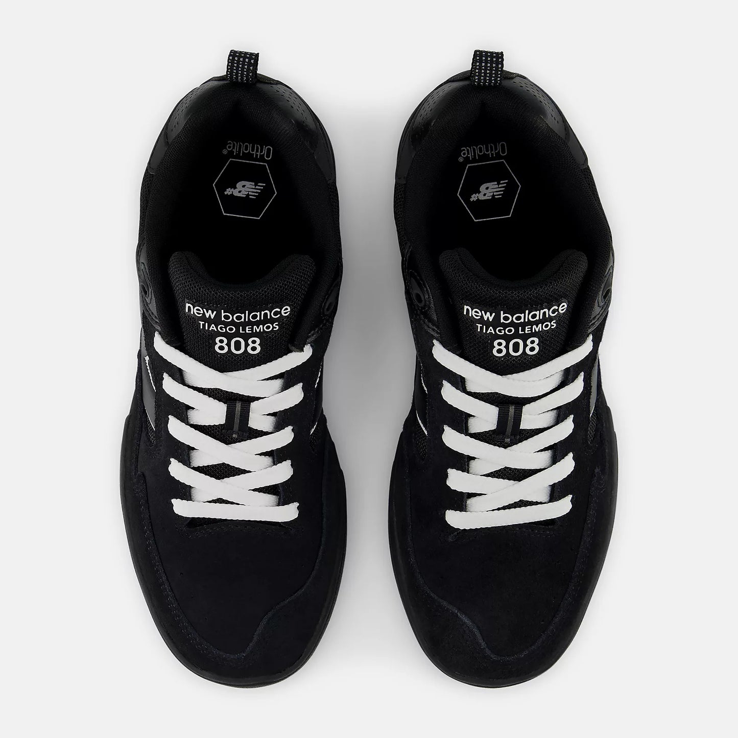 New Balance Numeric Tiago Lemos 808L Black/White Shoes