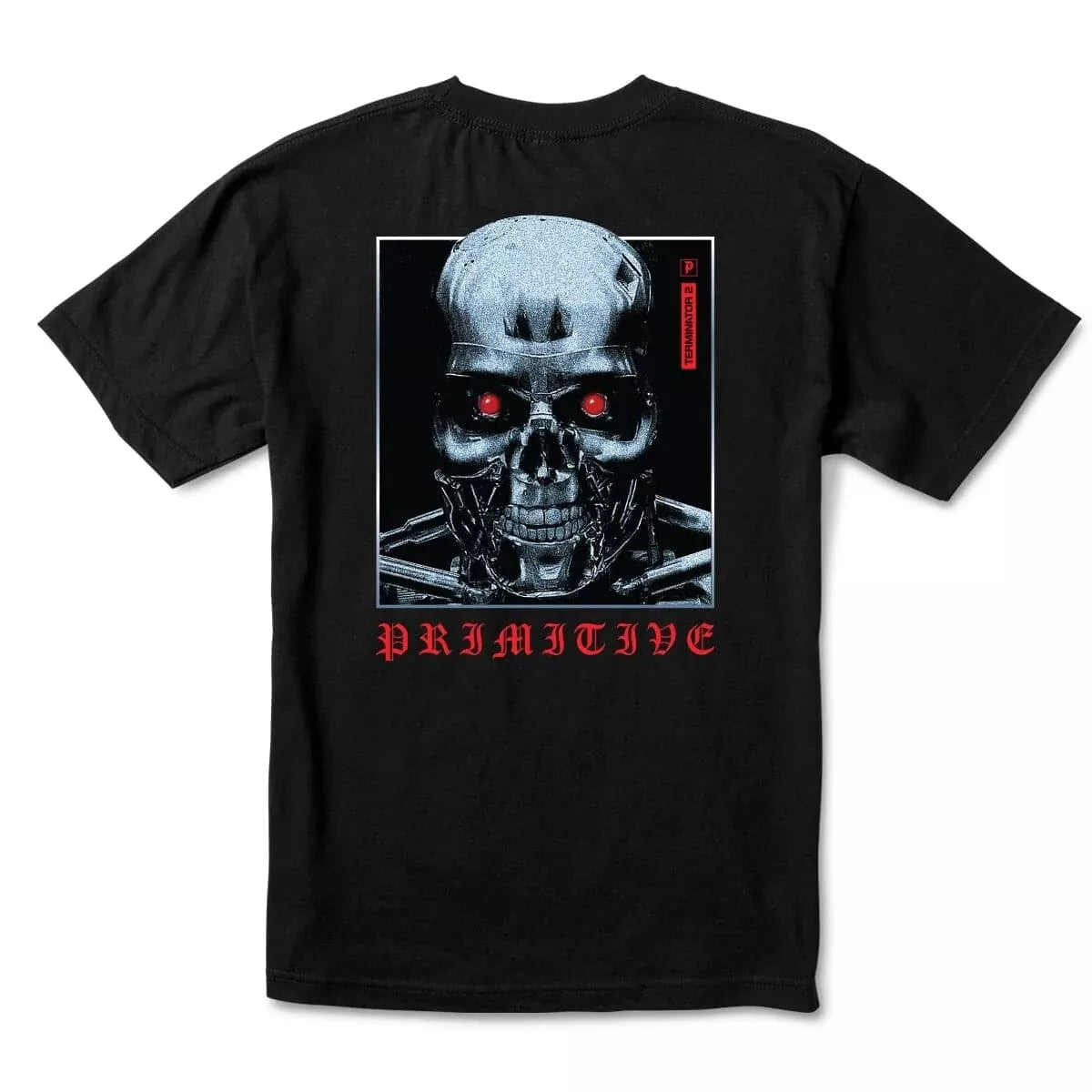 Primitive X Terminator 2 Machine T Shirt Black S