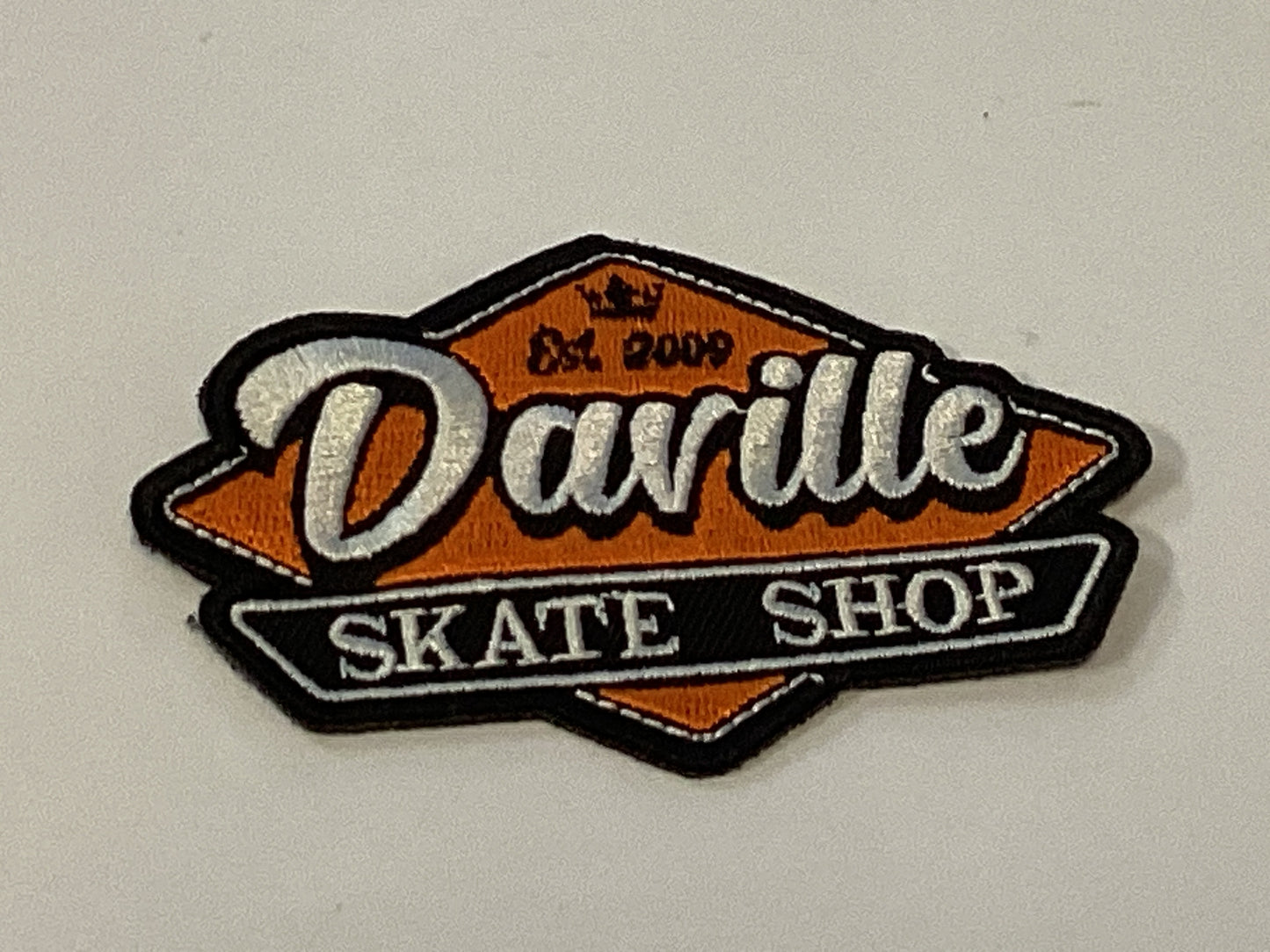 Daville Patch Diner 3.5”x2.25”