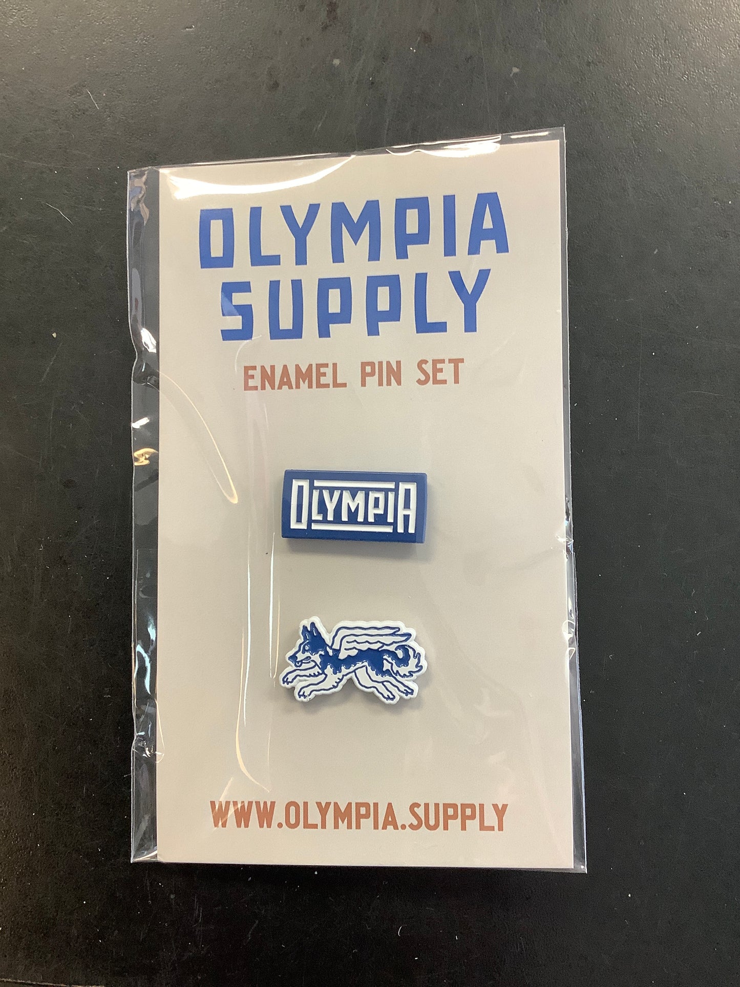 Olympia Enamel Pin Set