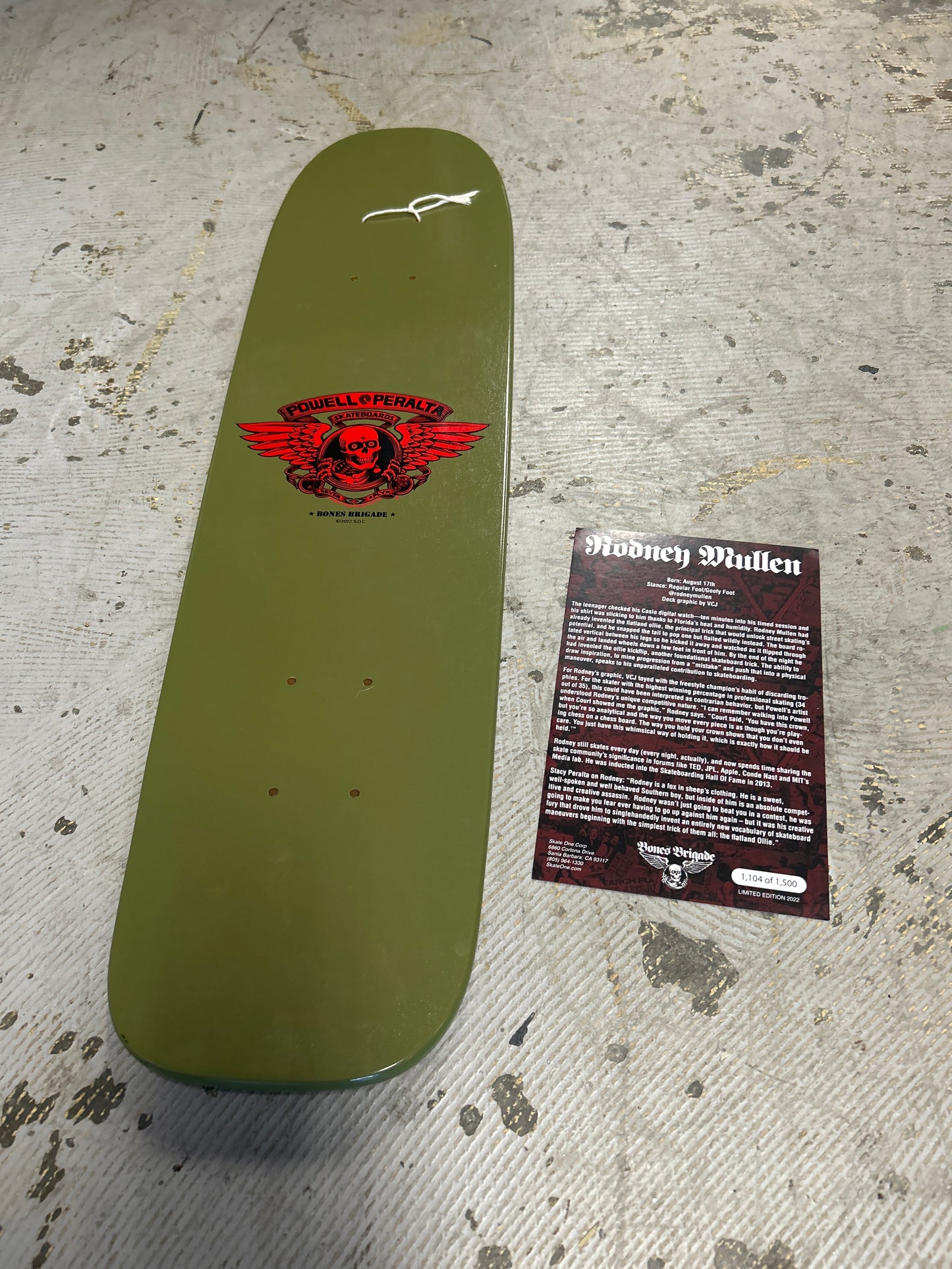 Bones Brigade Series 13 Rodney Mullen Freestyle Deck Old School