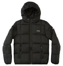 DC Square Up Puffer Jacket Black