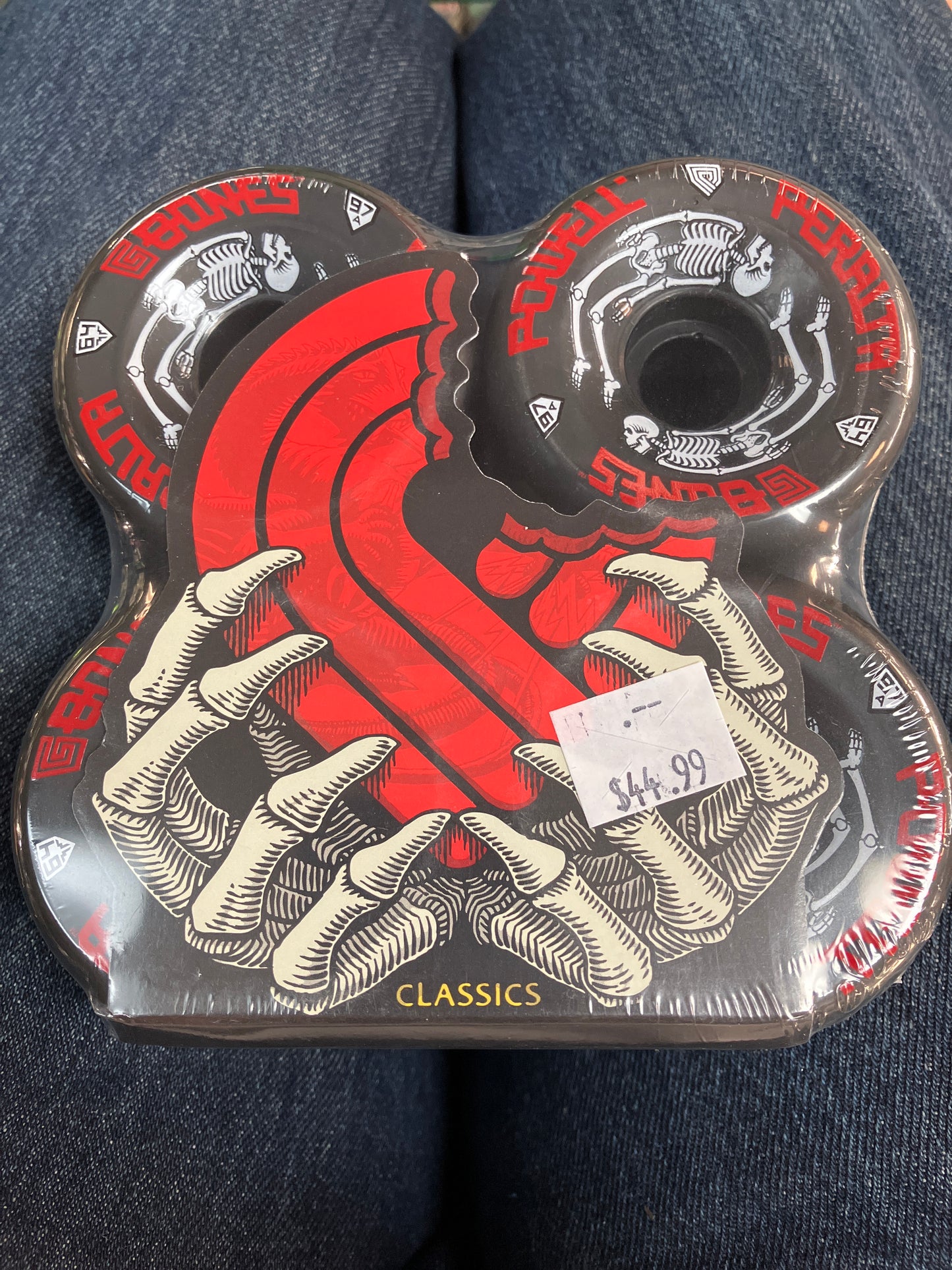 Powell Peralta G Bone Wheels 64mm 97a Black