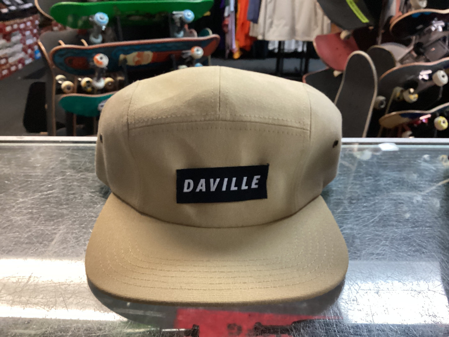 Daville hat camper hat buckle khaki