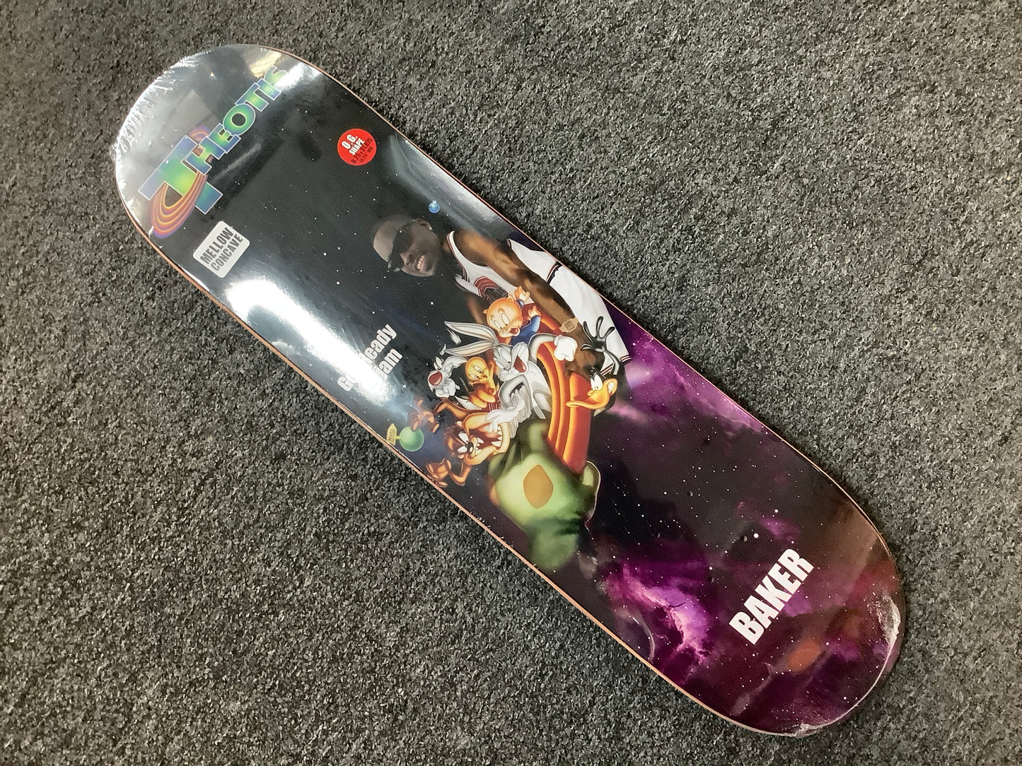 Baker 8.25 deck Theotis Beasley Fly Like An Eagle Get Ready to Jam mellow concave