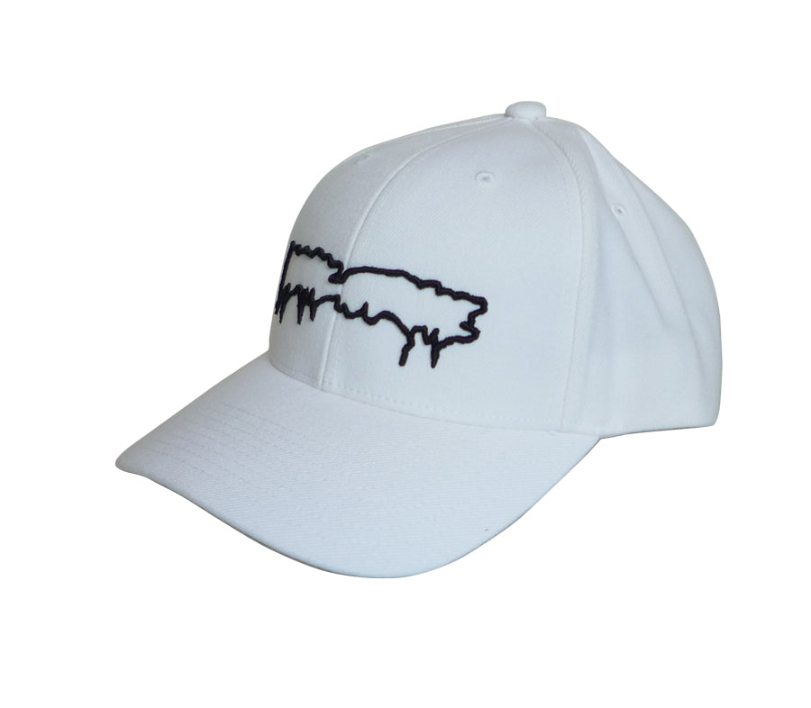 FA Drip Logo Snapback Hat White