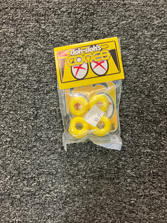 Doh-Doh Shortys Bushings Medium Soft 92 Yellow Cones Set