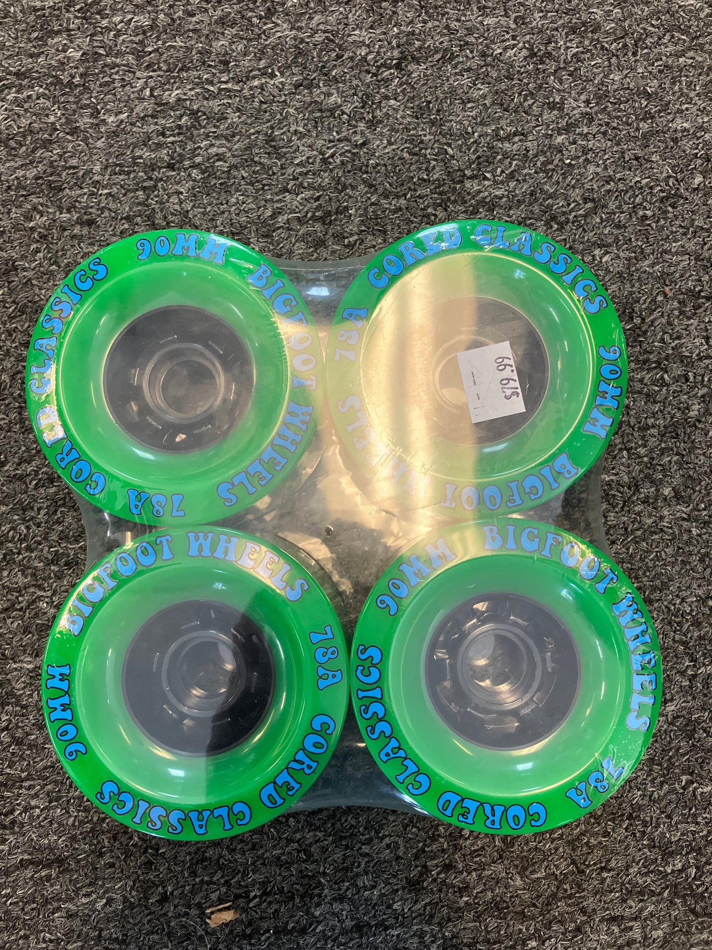 Bigfoot 90mm 78a Cored Wheels