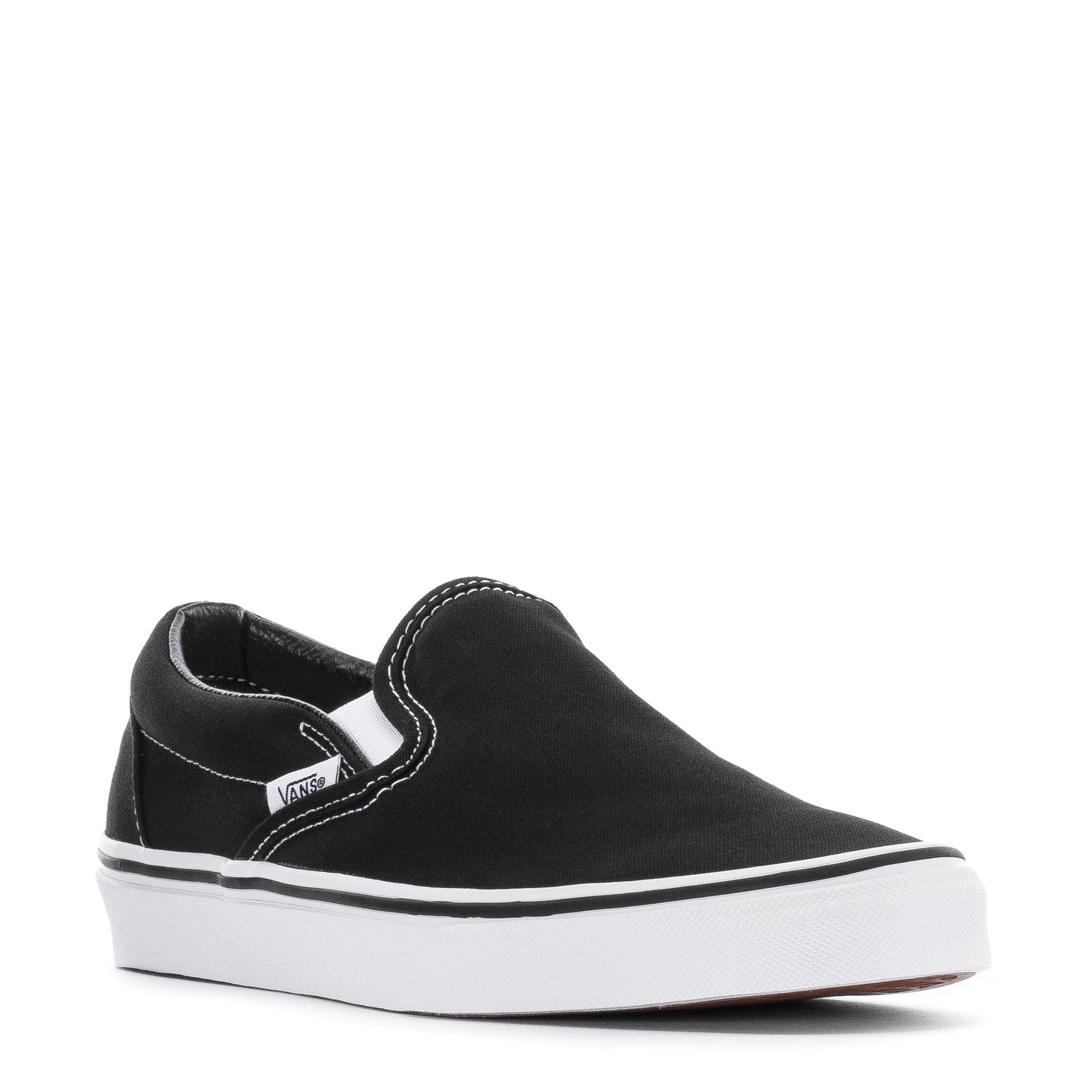 Vans Skate Slip On Black/White Shoes