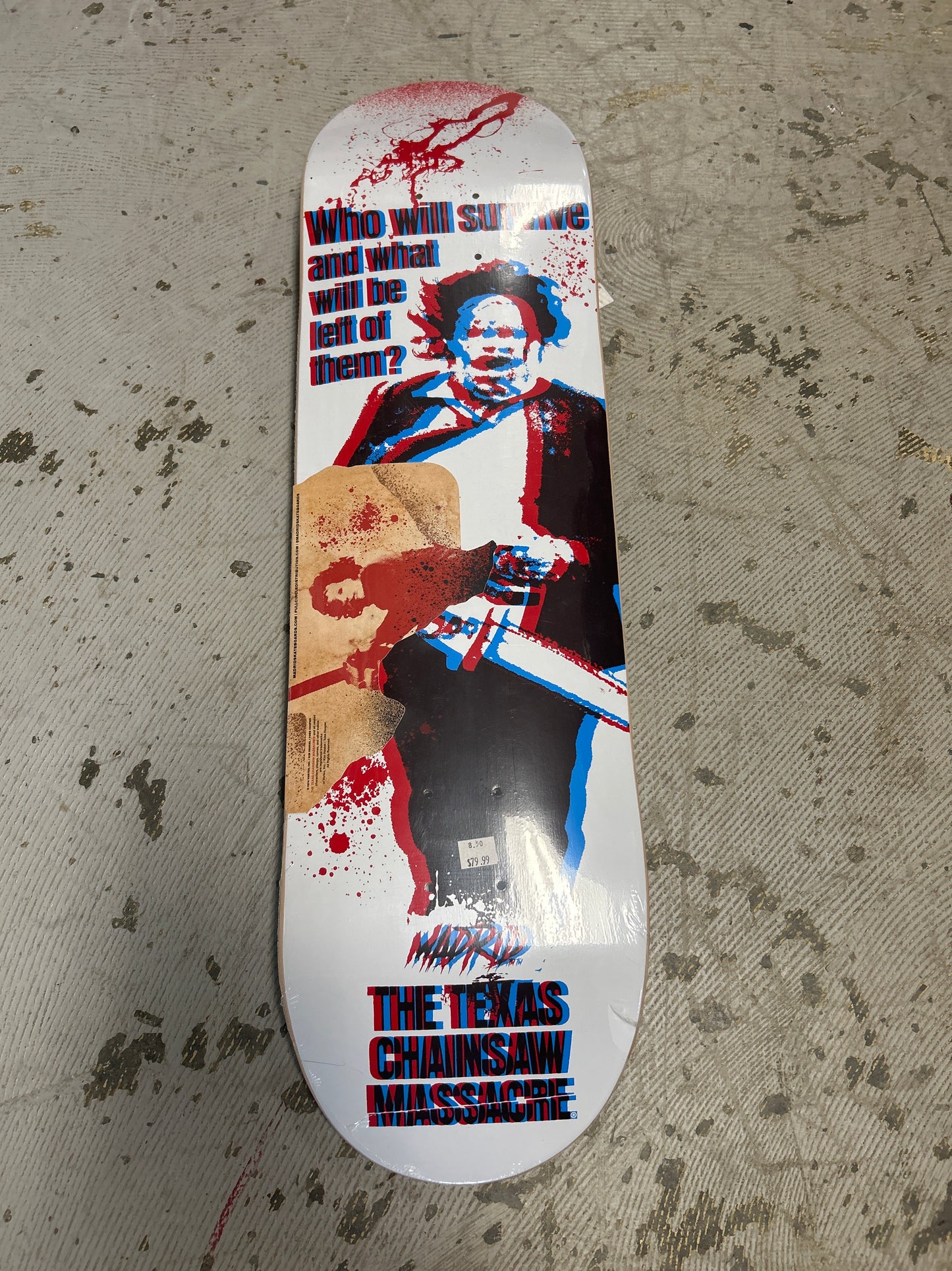 Madrid 8.5 Deck TCM Who Will Survive Limited Edition with 3D Glasses