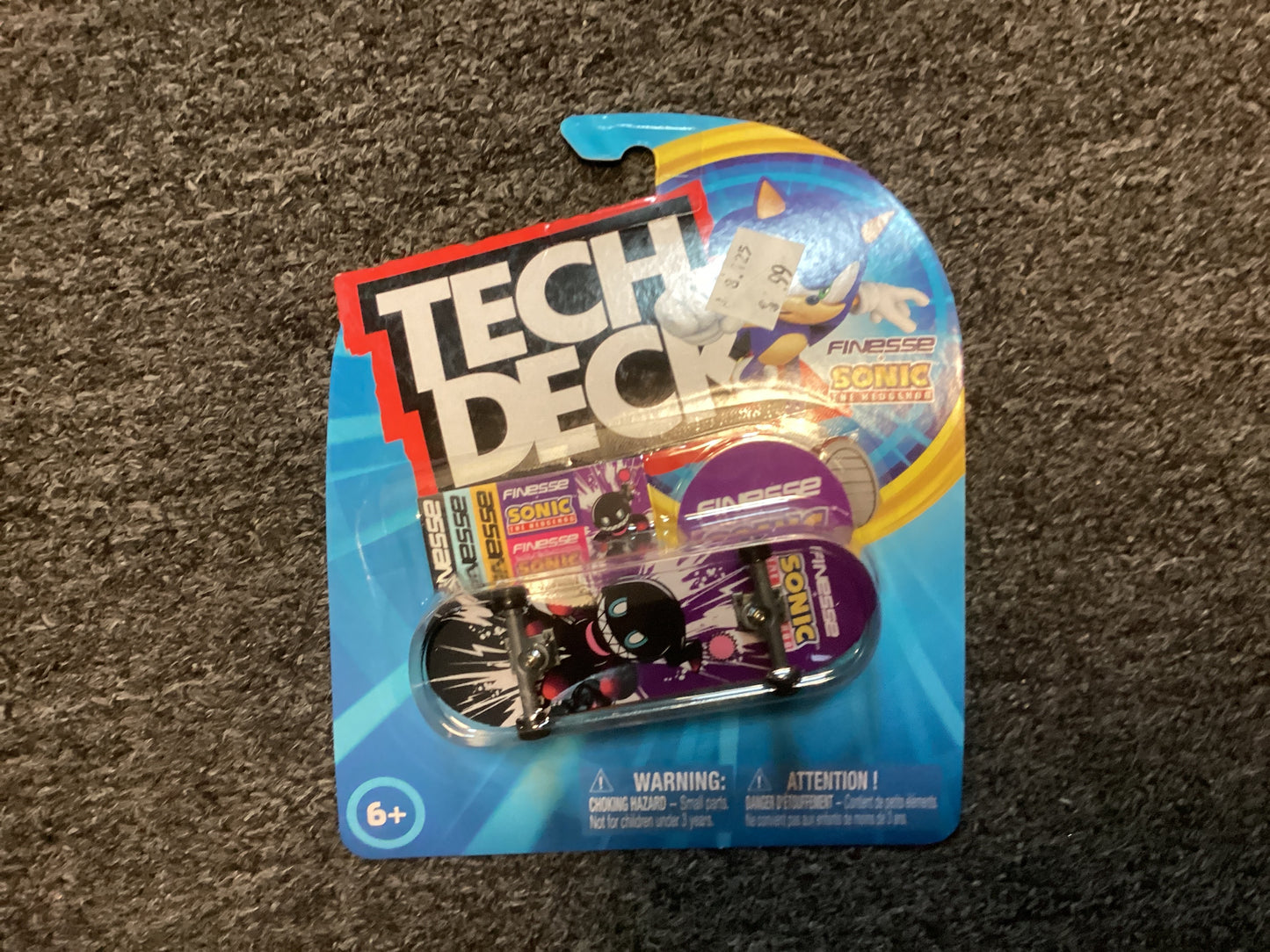 Tech Deck fingerboard Finesse Sonic purple