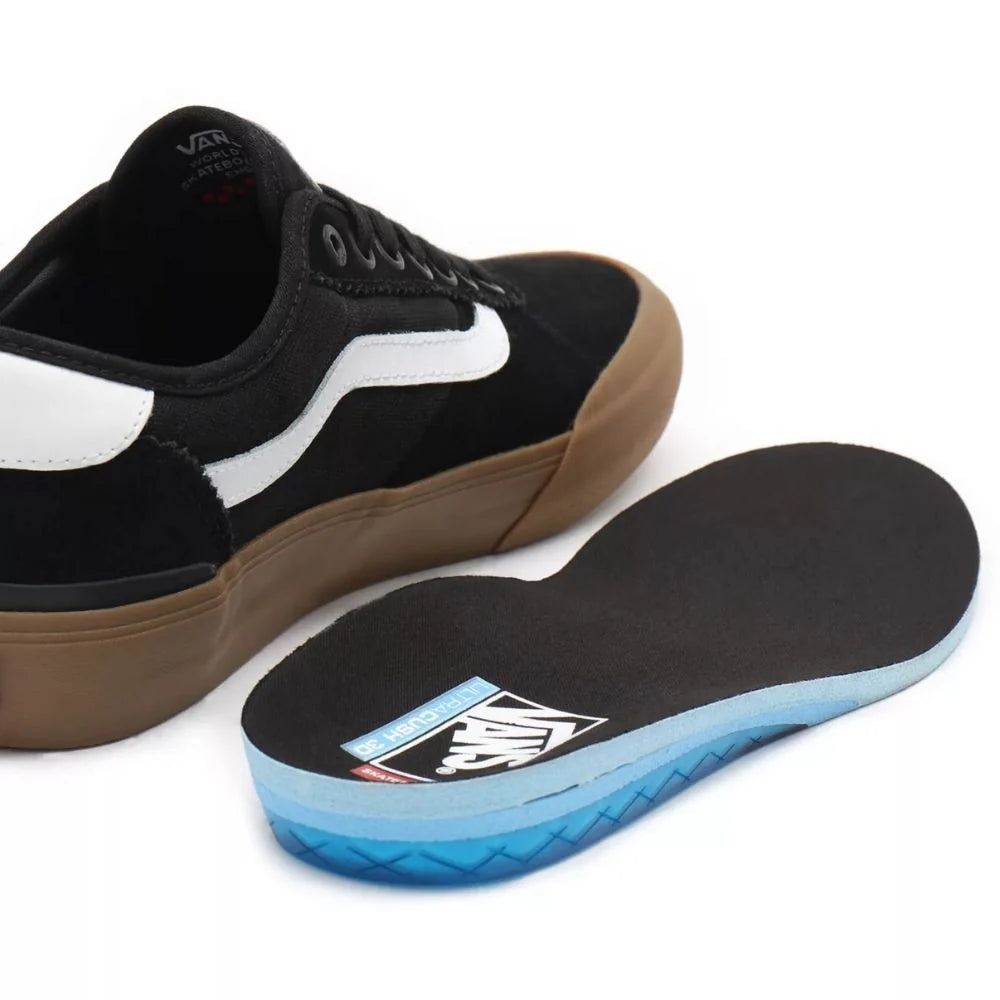 Vans Chima 2 Pro Skate Shoes Black/Gum