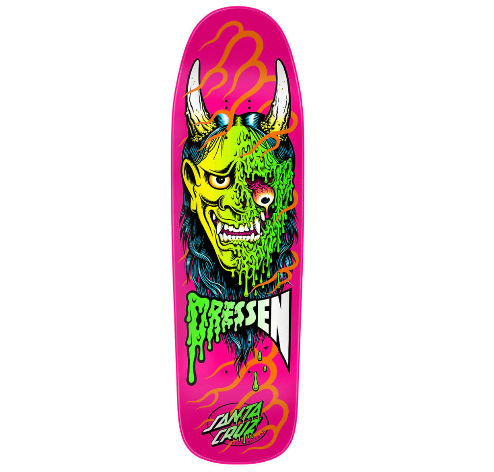 Santa Cruz Deck Dressen Hannya Mask Pro Shaped 9.30” x 32.36”