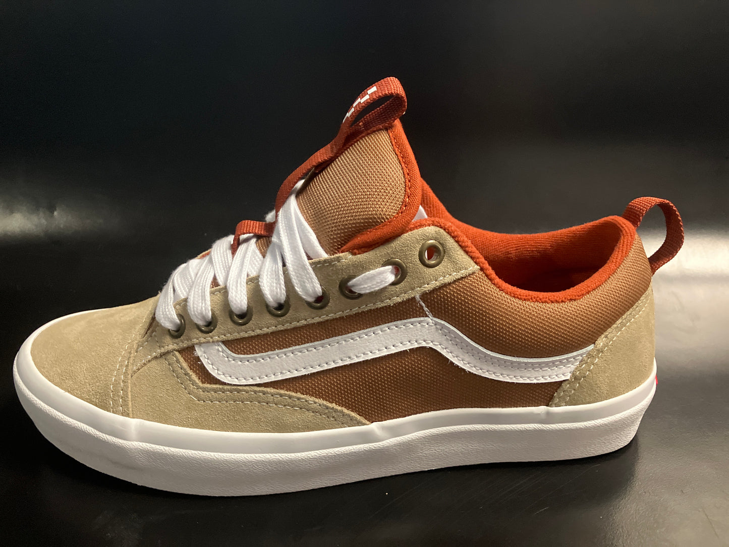 Vans Skate Old Skool 36+ Shoe Khaki/Burnt Orange