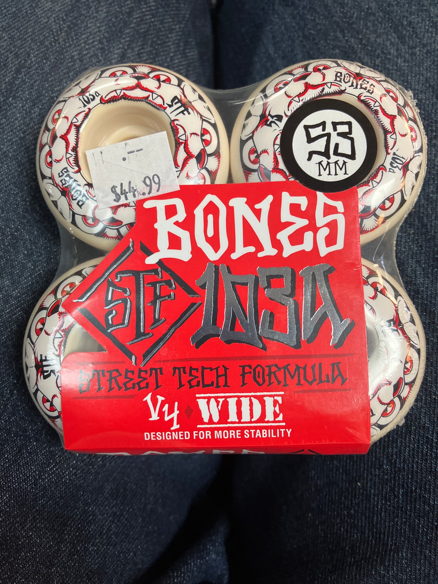 Bones 53mm 103a STF V5 wide 4dog night