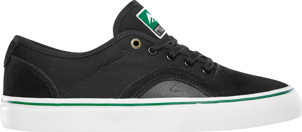 Emerica Provost G6 Shoes Black/White/Gold