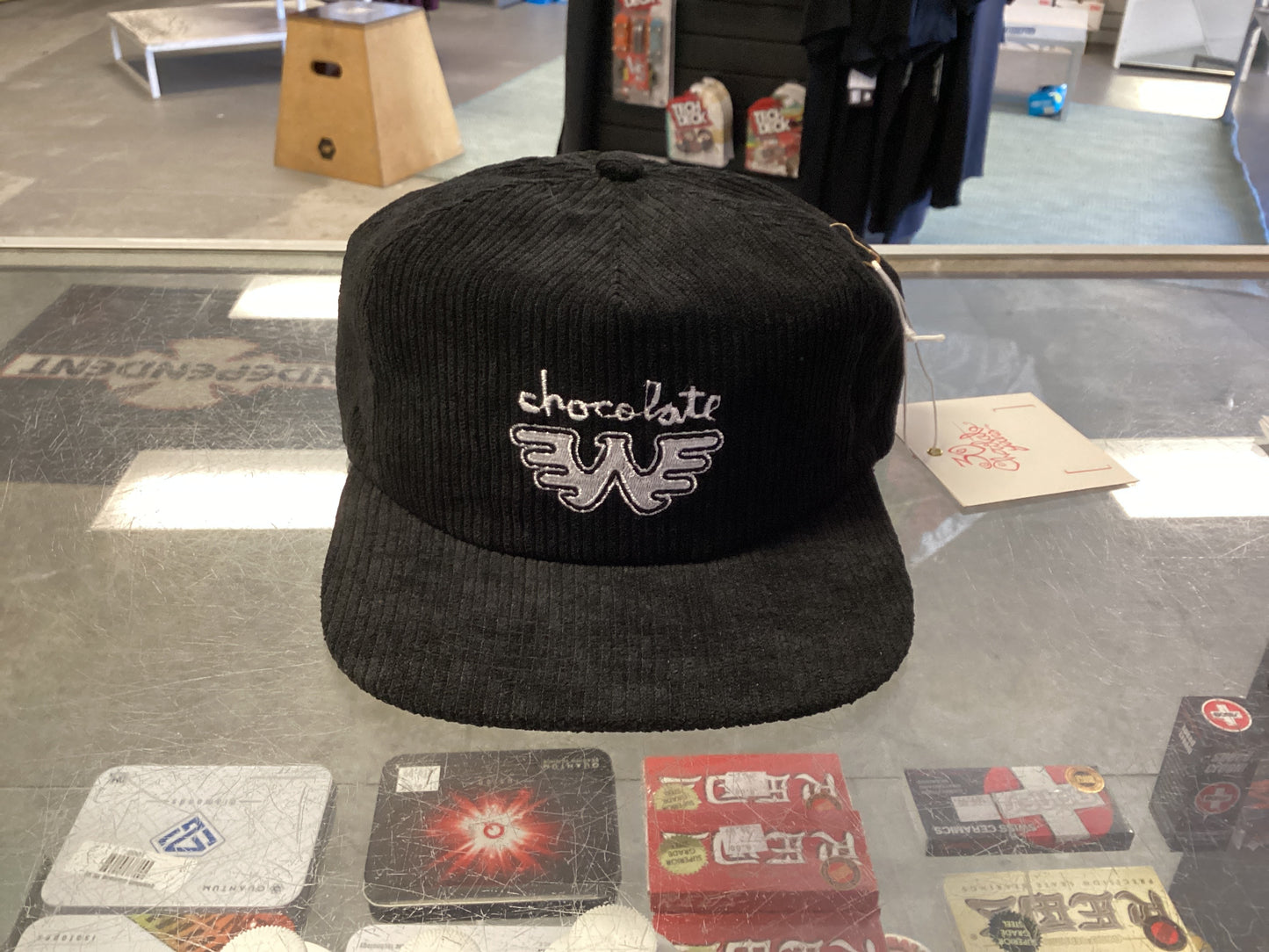 Chocolate Waylon Cord 5 Panel Hat