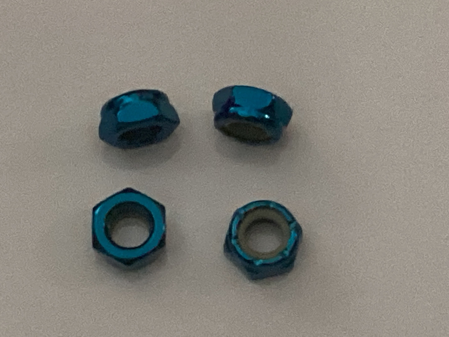 Axle Nut Blue 8mm (skateboards & roller skates $1 per nut)