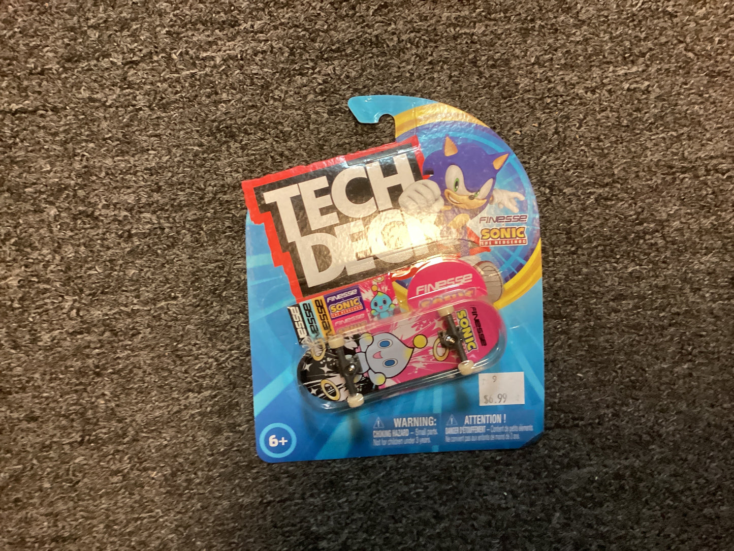 Tech Deck fingerboard Finesse Sonic pink