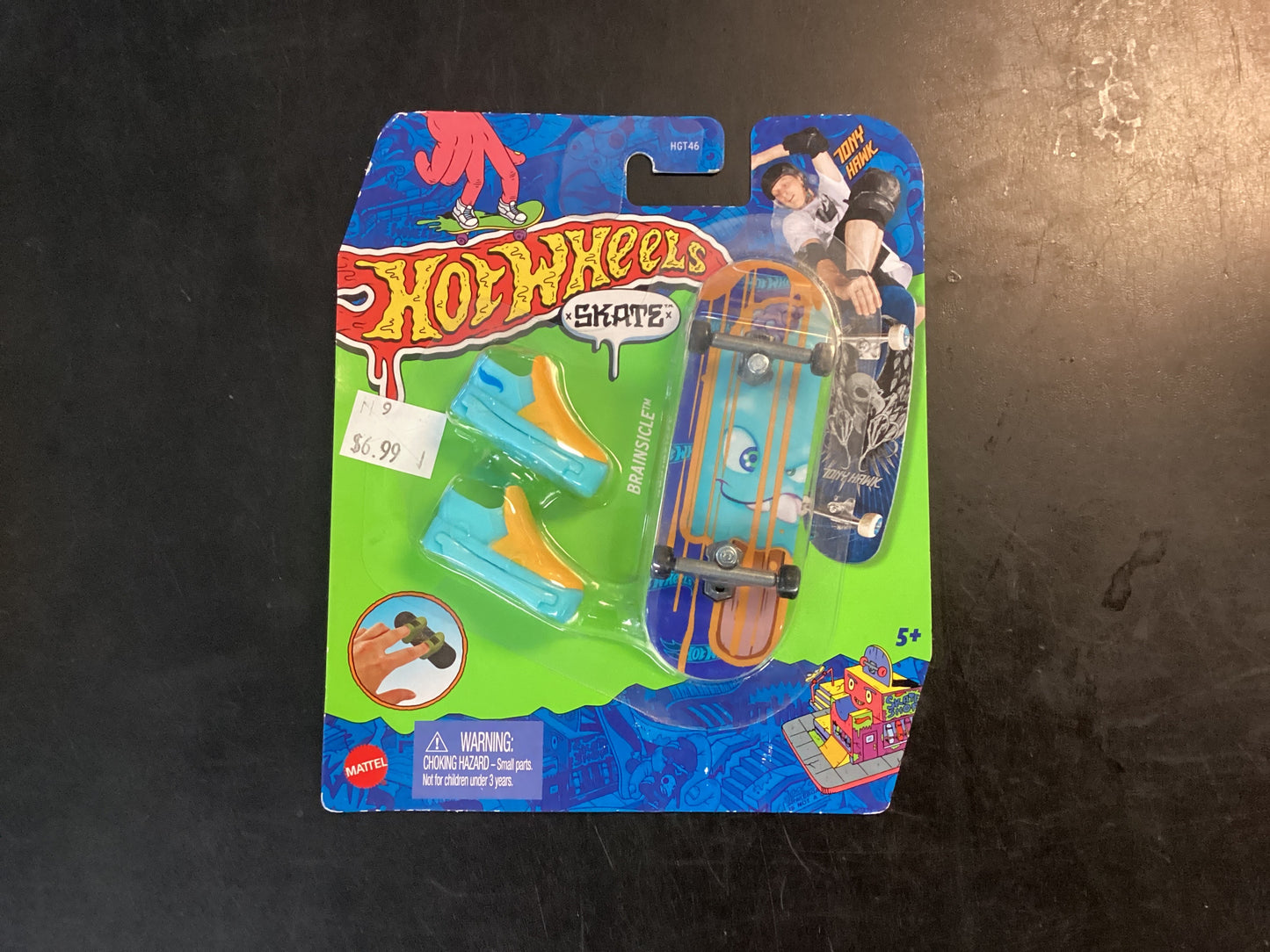 Hotwheels Skate fingerboard Tony Hawk Brainsicle