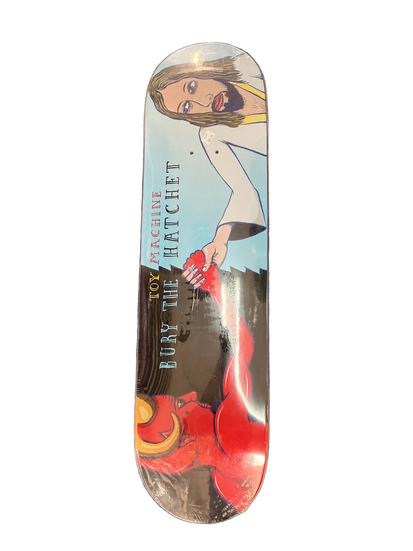 Toy Machine Skateboard Deck 9.0 Bury The Hatchet