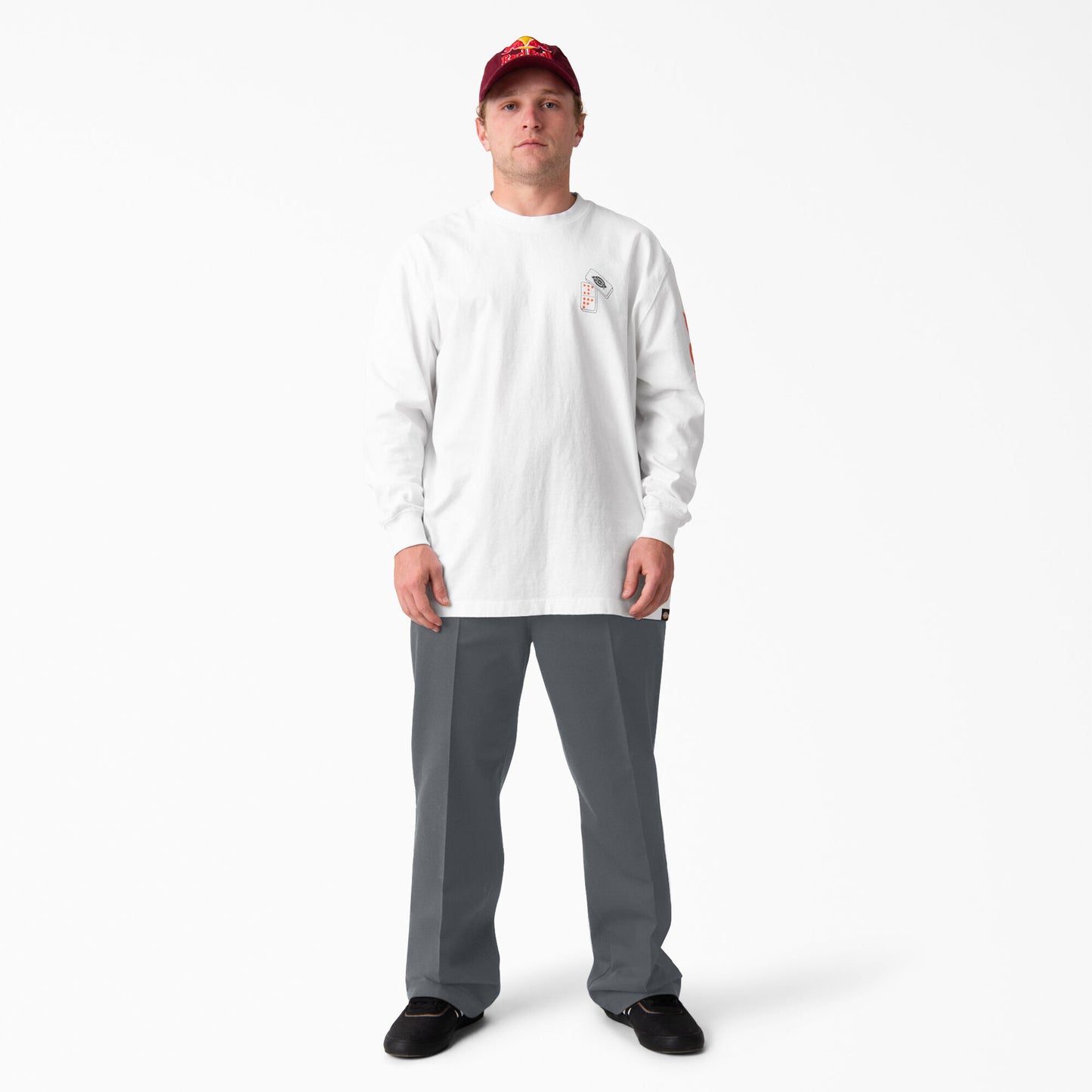 Dickies Skateboarding Jamie Foy Loose Fit Pants Grey