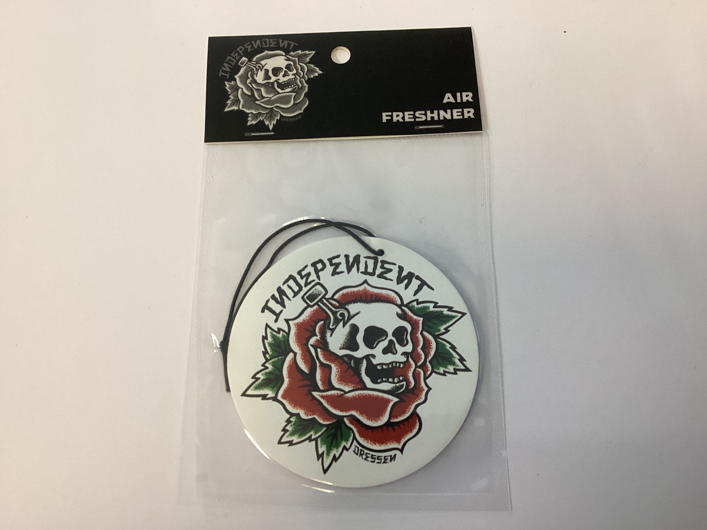 Independent Air Freshener Dressen Skull Rose White