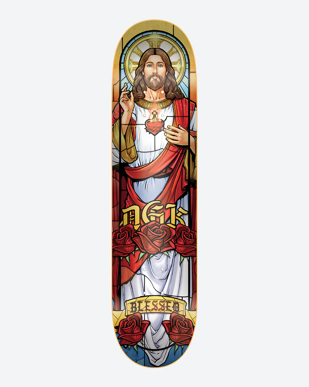 DGK PRINCE OF PEACE SKATEBOARD DECK 8.1”