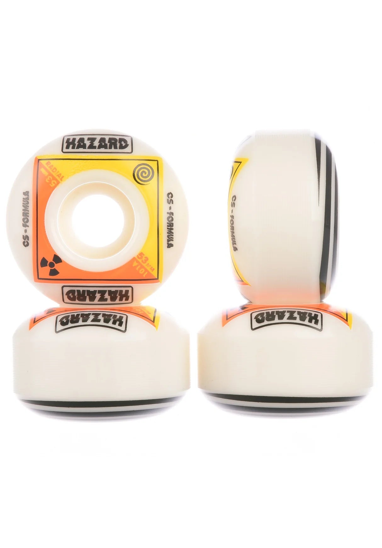 Hazard Classic Radial 53mm 101A Skateboard Wheels