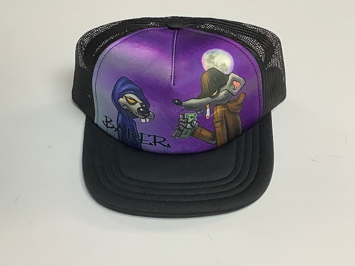 BAKER TRUCKER HAT KATCH1 black