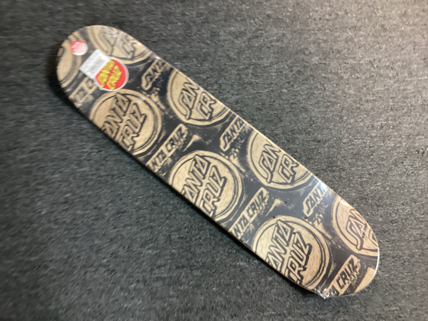 Santa Cruz Skateboard Deck 8.5” Cut Collage