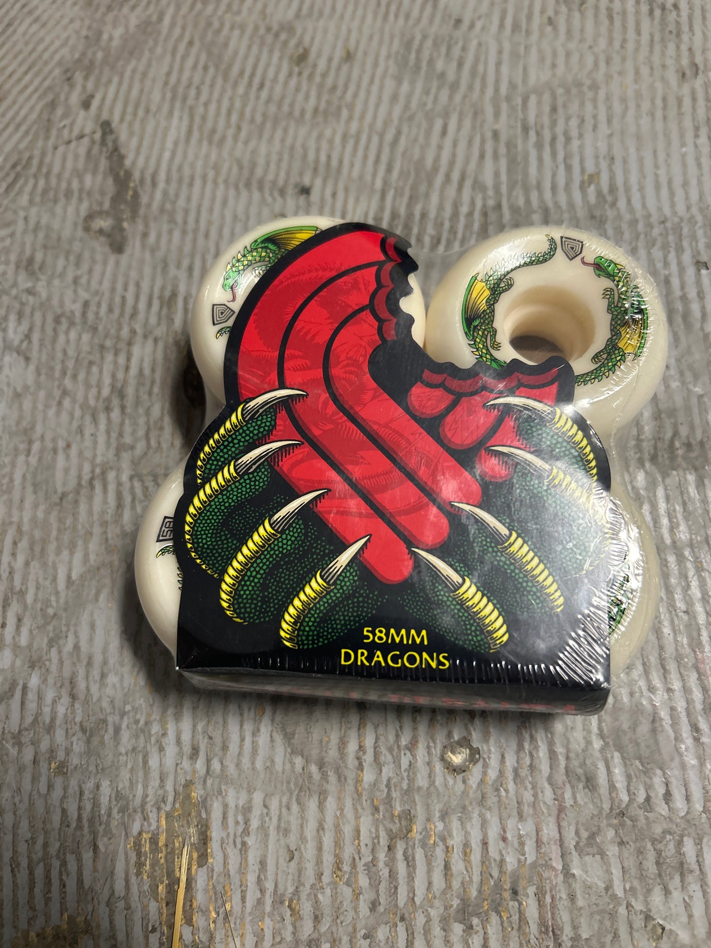Powell Peralta 58mm Dragon Wheels Side Cut 93a