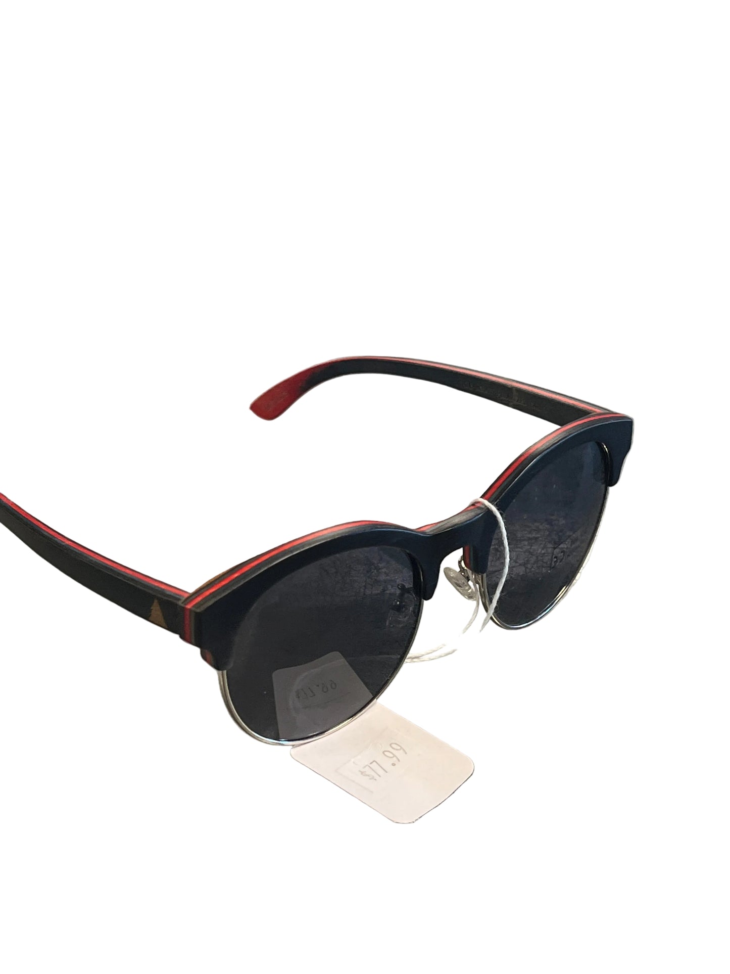WUDN Black Skateboard Sunglasses Polarized