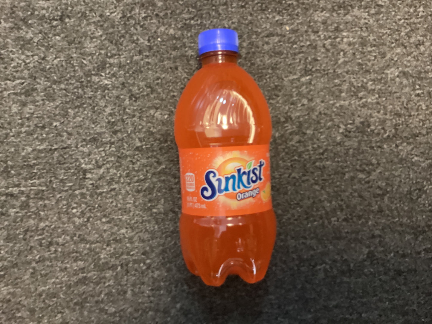 Sunkist Orange Soda 16oz bottle