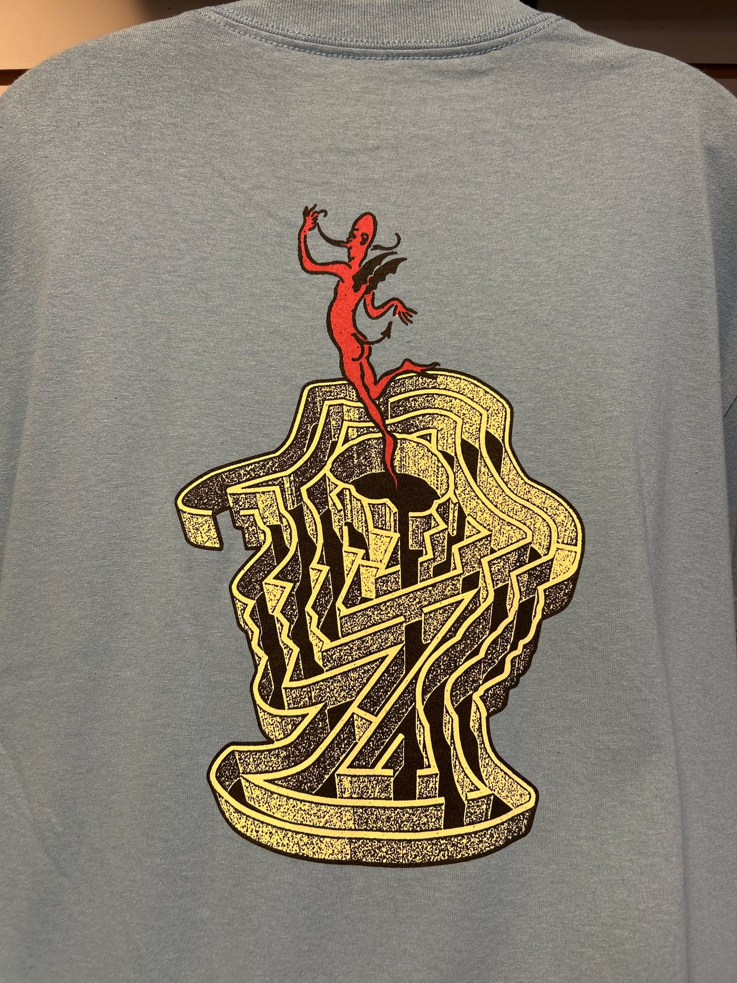 Pass~Port T Shirt XL Light Blue