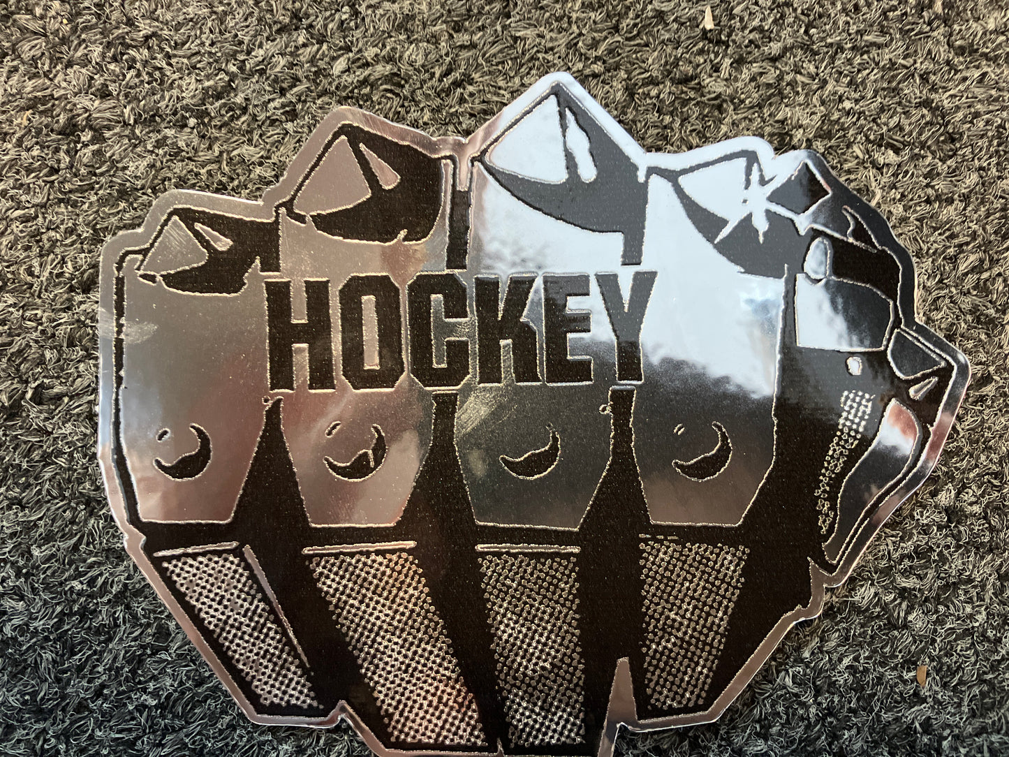 Hockey Fist Sticker
