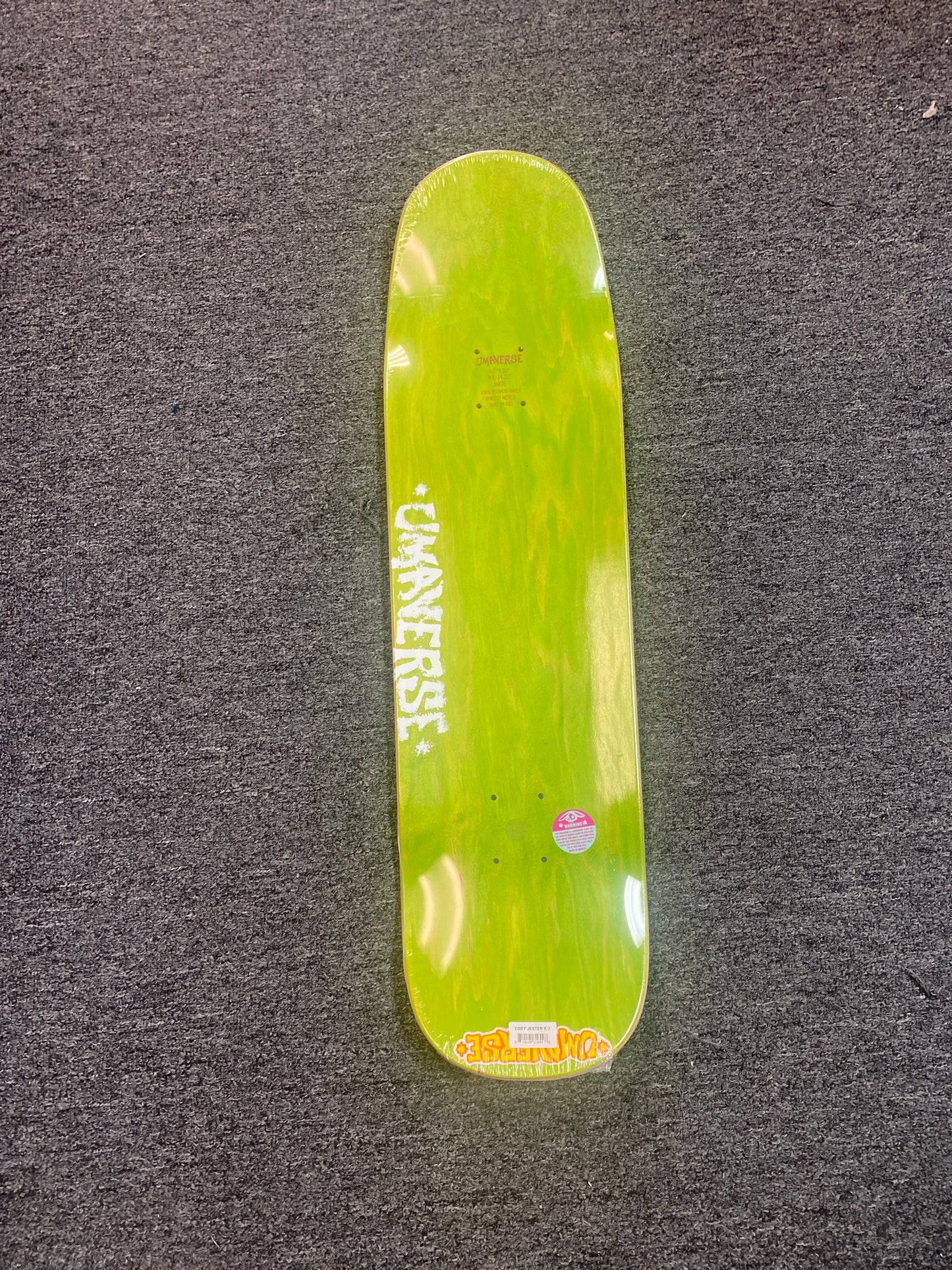 Umaverse 8.7 shaped deck Chapman Jester