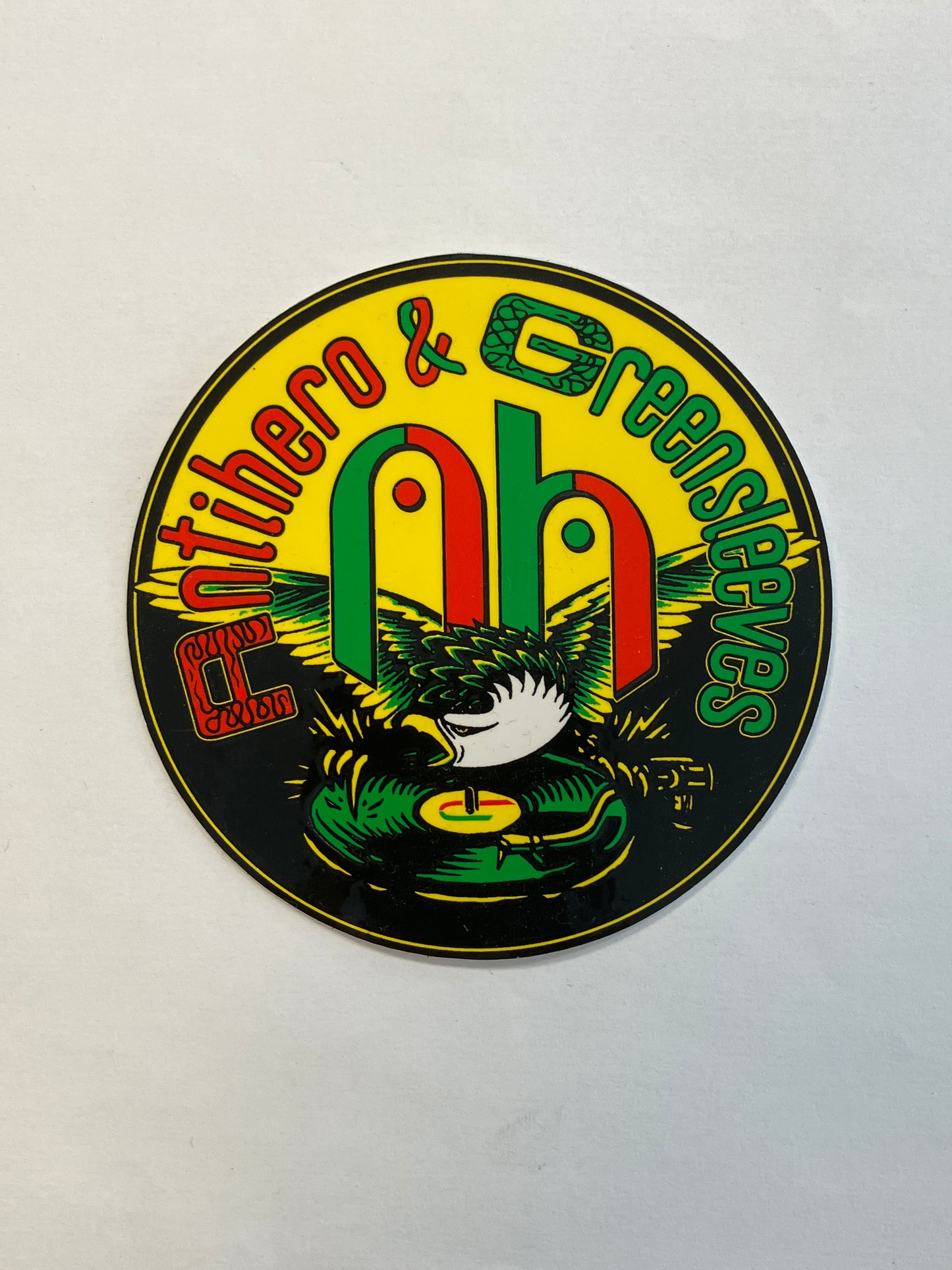 Anti Hero Greensleeves Stickers 4”